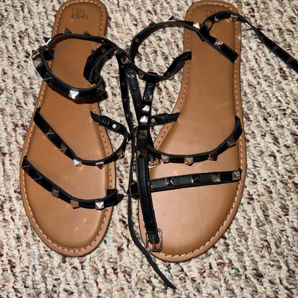 Studded Sandals
